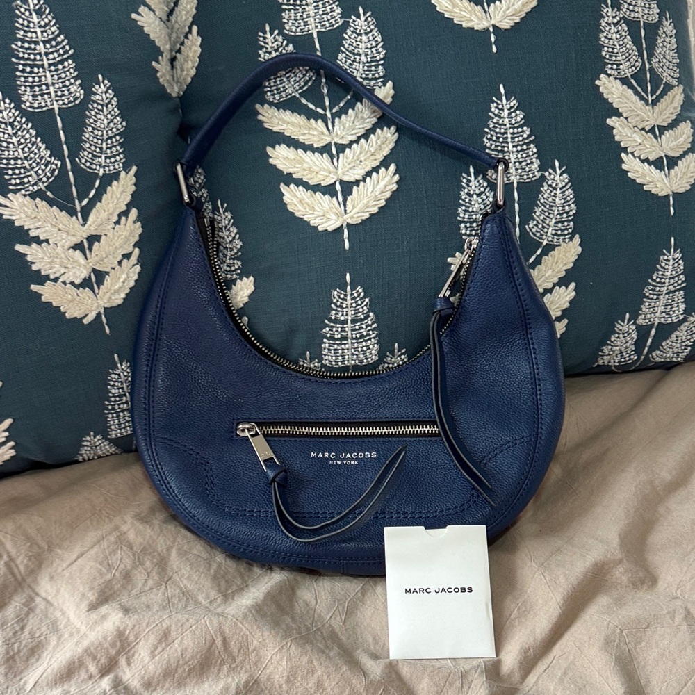 Marc Jacobs Navy Hobo Bag